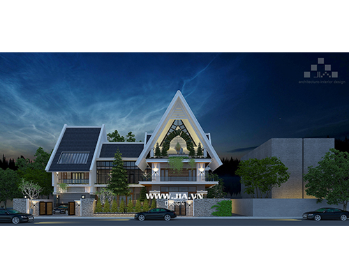 Thiết kế kiến trúc biệt thự - Công Ty TNHH JIA Việt Nam